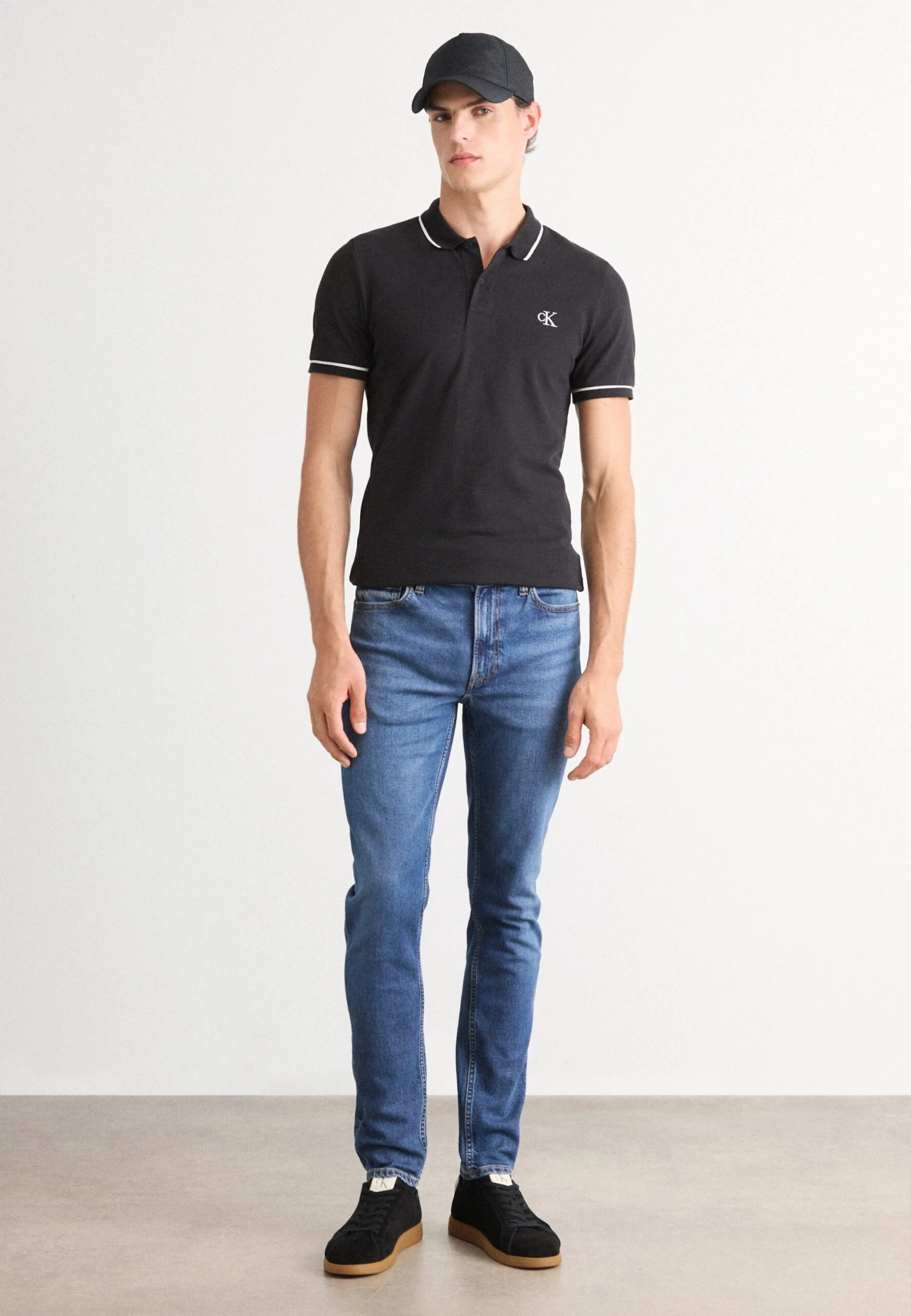 Calvin Klein Jeans SLIM - Jeans Tapered Fit - Sahara Sand 2 Calvin Klein Jeans SLIM - Jeans Tapered Fit - Sahara Sand - Image 2