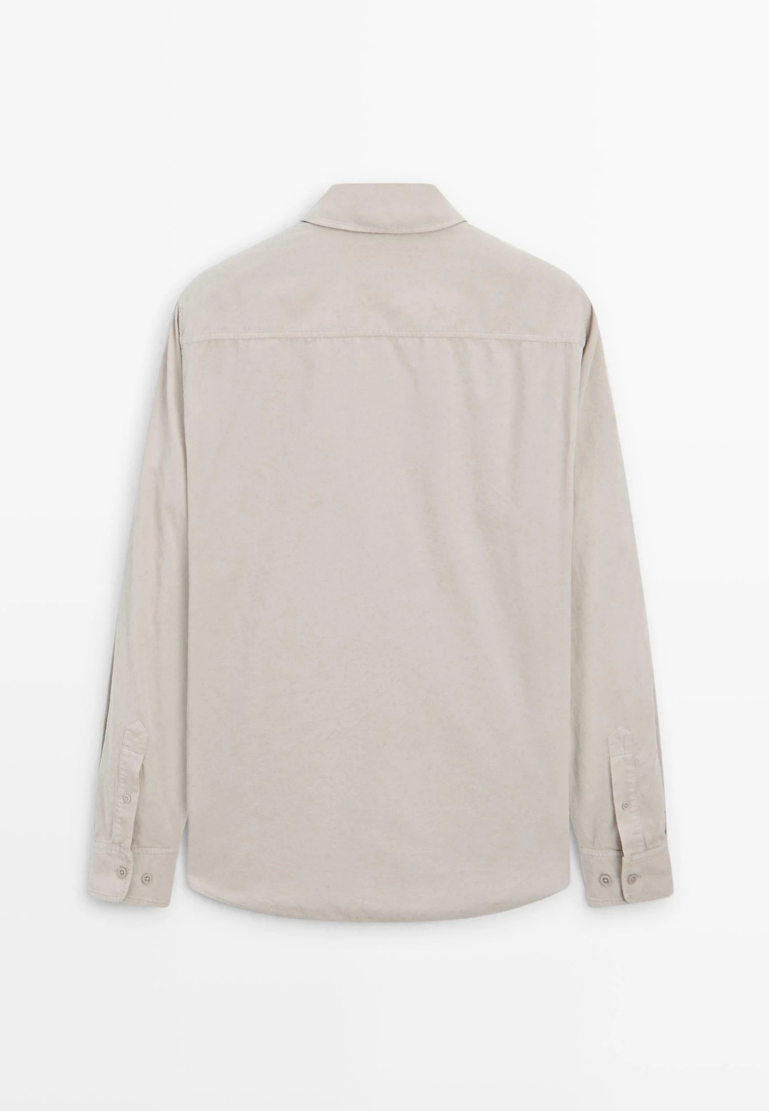 Massimo Dutti REGULAR FIT NEEDLECORD - Shirt - Sand 7 Massimo Dutti REGULAR FIT NEEDLECORD - Shirt - Sand - Image 7