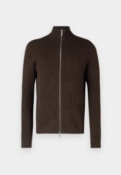 Selected Homme SLHDANE STRUCTURE FULL ZIP - Cardigan - Black -Indicode Men Wear Shop a5aac567b9c34fcca685502e88b413af