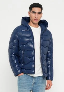 SAVE THE DUCK CHET - Winter Jacket - Ink Blue -Indicode Men Wear Shop a67f402f1b234b4589db98d364054a15