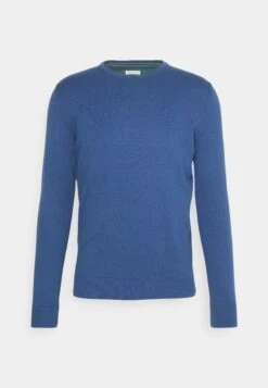 Tom Tailor Jumper - Hockey Blue Dark -Indicode Men Wear Shop a7694c7ea4484d6b8e680a8259b86447