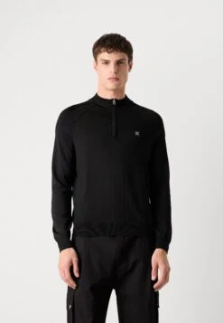 Hugo SAYFORD - Jumper - Black -Indicode Men Wear Shop a8cbcac7b0ae432296643effdcdd565f