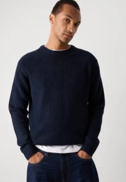 Indicode Jeans O NECK - Jumper - Navy -Indicode Men Wear Shop a9c9108510b647579676b3b2f50b1564