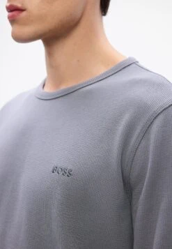 Boss TEMPESTO - Long Sleeved Top - Open Grey -Indicode Men Wear Shop a9f66458855145fd891354f02bc597ec