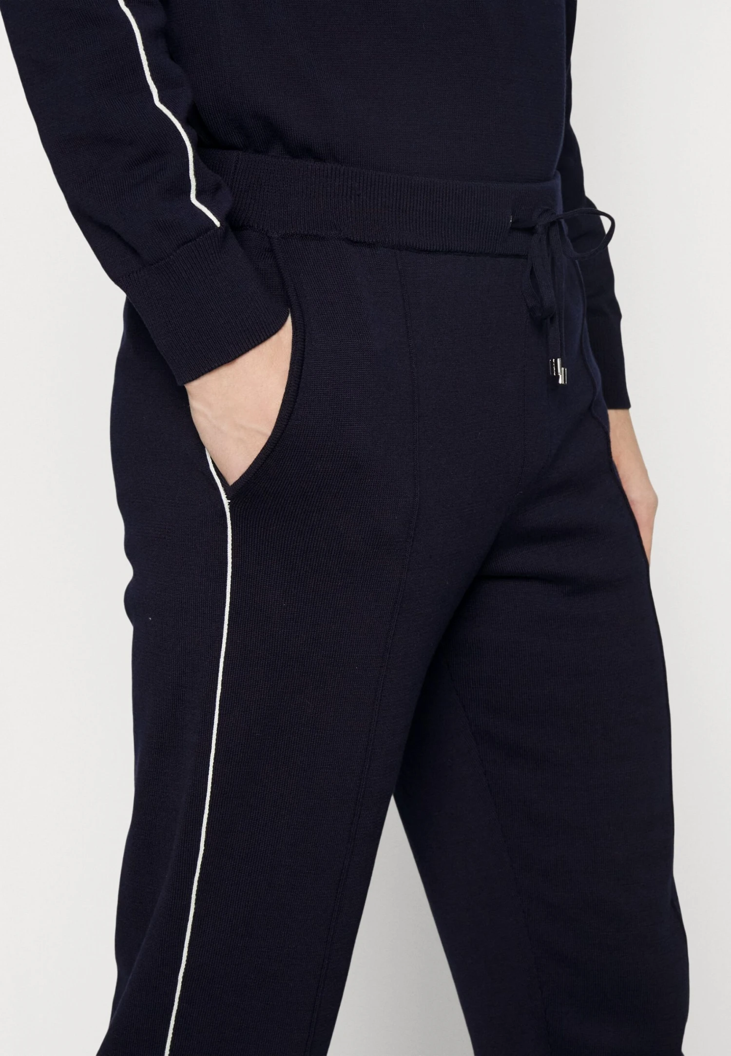 Pants Piping - Tracksuit Bottoms - Navy 5 Pants Piping - Tracksuit Bottoms - Navy - Image 5