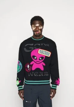 GCDS Wirdo - Jumper - Black