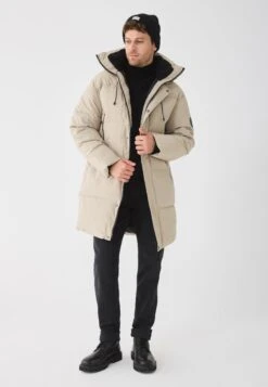 Pier One Winter Coat - Stone