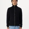 Selected Homme SLHDANE STRUCTURE FULL ZIP - Cardigan - Black