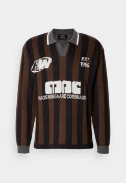 Mads Nørgaard FANCY LIAM FOOTBALL - Jumper - Black/demitasse -Indicode Men Wear Shop b10b4bdf3c9f4382b24effe3d4bd6ab0