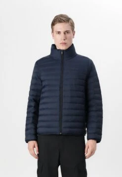 Calvin Klein CHANNELED PUFFER - Light Jacket - Dark Sapphire