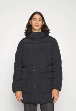 Calvin Klein Crinkle Longlength - Winter Coat - Black