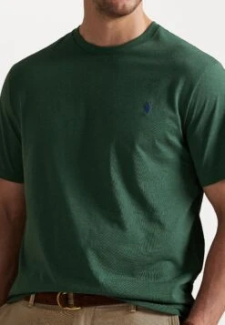 JERSEY CREWNECK T-SHIRT - Basic T-shirt - Washed Forest -Indicode Men Wear Shop b5f231eaabb743f9929a56e7839fbd4b