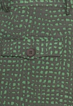 Printed Tailored - Shorts - Green -Indicode Men Wear Shop b6bc75a80e1045e49b4bacb262c52b46