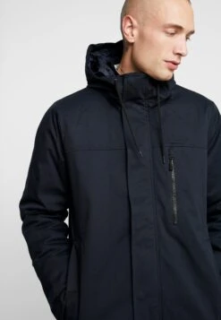 Revolution Hooded - Parka - Navy -Indicode Men Wear Shop b6c86454fab14709959a49c269a1088d