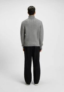 Boss Jumper - Grey Silver-coloured -Indicode Men Wear Shop b77ea8fed66c4135b1cd3dd06c091d9f