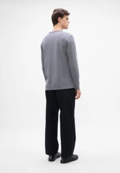 Boss TEMPESTO - Long Sleeved Top - Open Grey -Indicode Men Wear Shop b99ac8a625304b5bbd5b663231cf288e