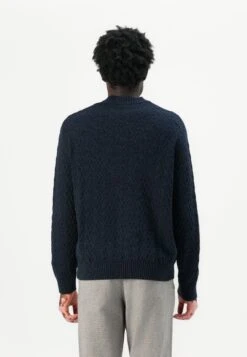 Selected Homme SLHPHILIP CREW NECK - Jumper - Sky Captain -Indicode Men Wear Shop bb117278e2b6460da24c1803481fbd89