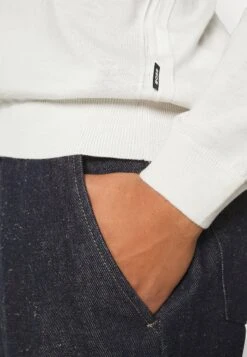 Boss LENO - Jumper - Open White -Indicode Men Wear Shop bb11a730d88c48779768753fb976f060