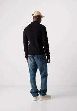 Indicode Jeans ZIP - Jumper - Black -Indicode Men Wear Shop bb577625e58b4f1b8acf9da0744f11c7
