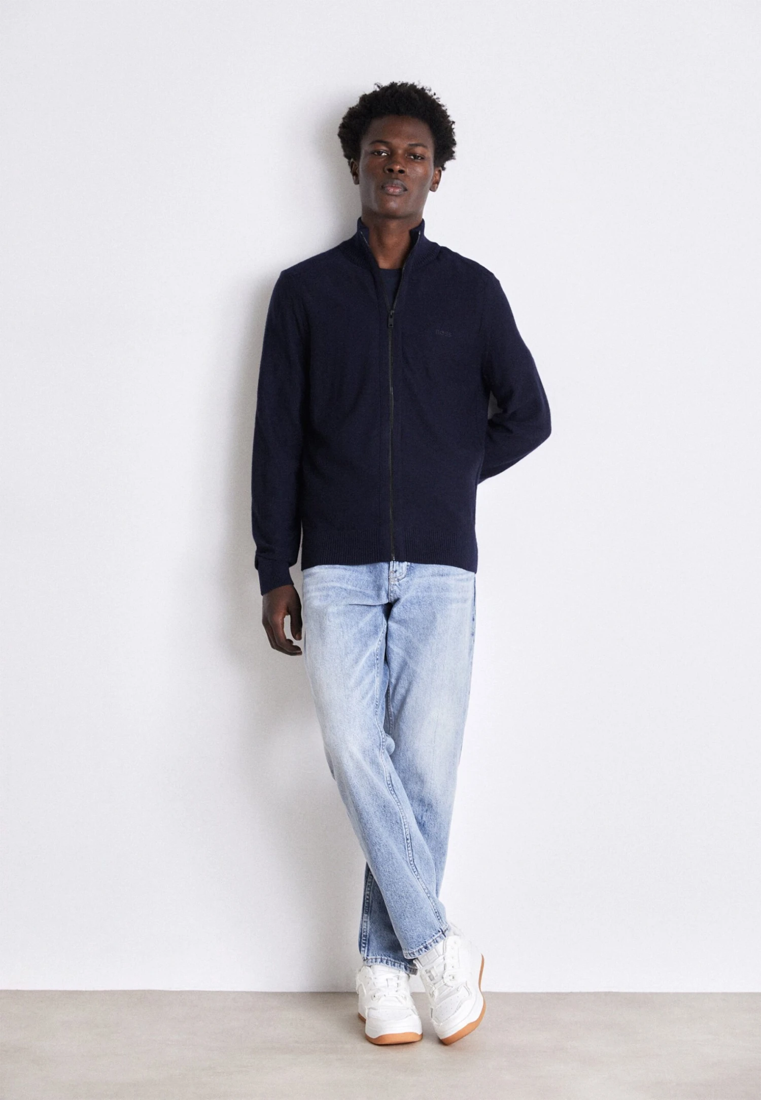 Boss AVAC - Cardigan - Dark Blue 2 Boss AVAC - Cardigan - Dark Blue - Image 2