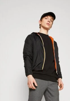 K-Way Jacques Plus Double Unisex - Waterproof Jacket - Black/Orange -Indicode Men Wear Shop bb865dbef2cf4908a785d645f0f31555