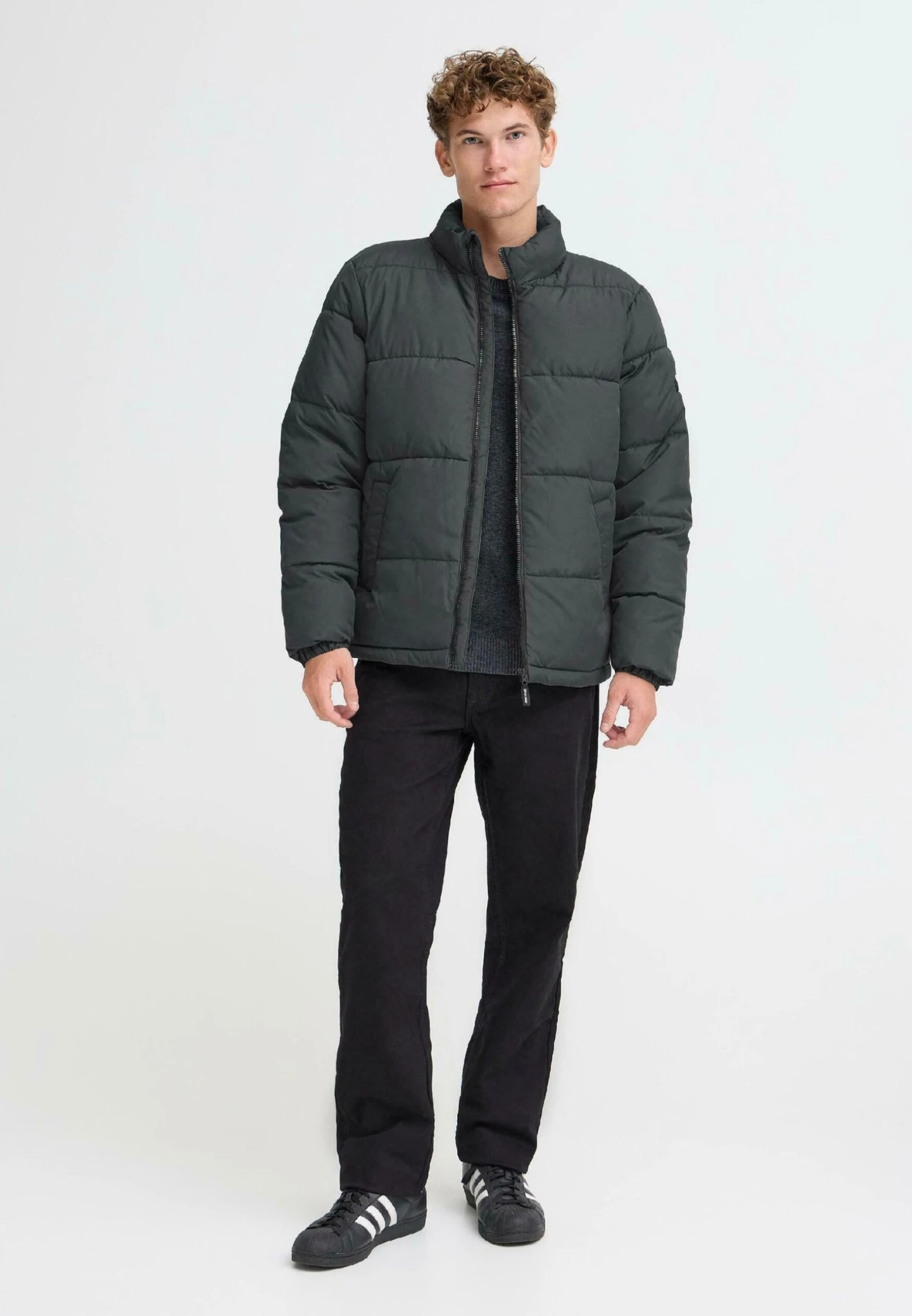 Blend BHELMA - Winter Jacket - Forged Iron 2 Blend BHELMA - Winter Jacket - Forged Iron - Image 2