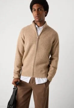 Indicode Jeans CARDIGAN - Cardigan - Beige -Indicode Men Wear Shop bc4e6041675b41c1aa6e1637ffa9cd60