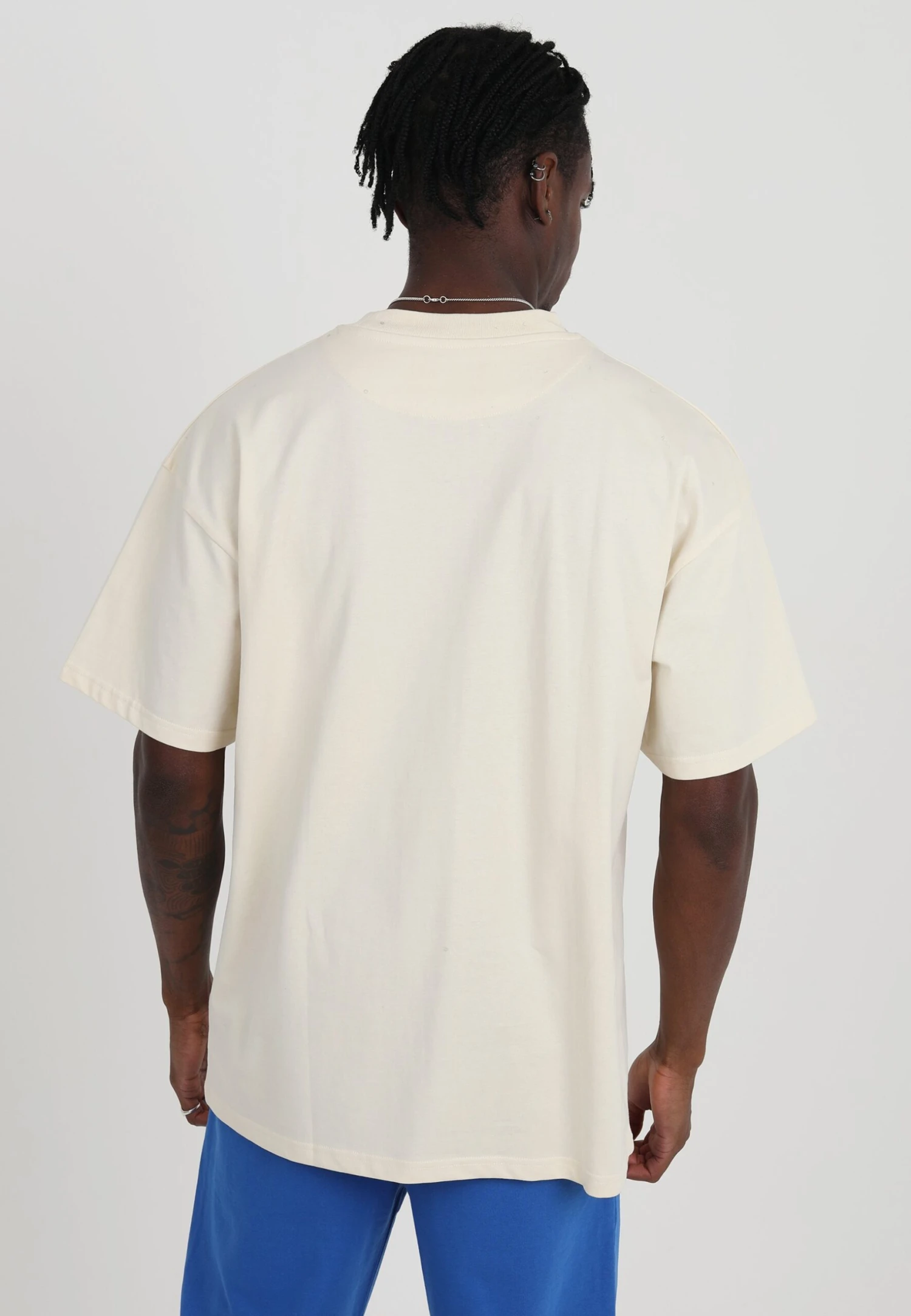 Race Unisex - Print T-Shirt - Cream 3 Race Unisex - Print T-Shirt - Cream - Image 3