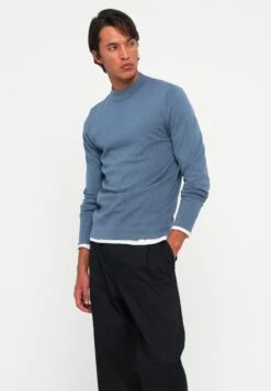 DRYKORN ARWON - Jumper - Blue -Indicode Men Wear Shop c1334298d83b4e28afbaf06575ee65ff