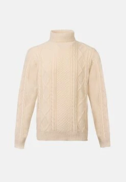 Pier One CABLE KNIT - Jumper - Coffee -Indicode Men Wear Shop c1dd364ec7f041bb9a732d992ed5ee1f