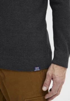 FQVILLUM - Cardigan - Charcoal Mix -Indicode Men Wear Shop c2252aa1fee84ef4ae08a93bacfad098