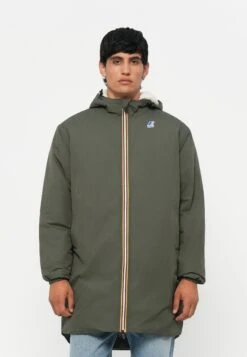 K-Way LE VRAI EIFFEL EAST UNISEX - Winter Coat - Green Blackish