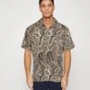 JACK&JONES Premium Jprblatropic Resort Relax Fit - Shirt - Covert Green