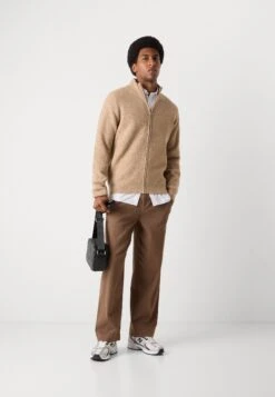 Indicode Jeans CARDIGAN - Cardigan - Beige -Indicode Men Wear Shop c3537e4f8de04e2c9b98883e8f52b4cc