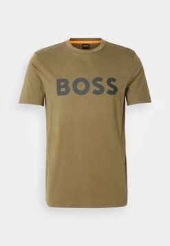 Boss THINKING - Print T-shirt - Open Green -Indicode Men Wear Shop c3788c0e03fe45daaa0db55c62218a8a