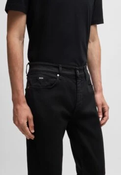 Boss Straight Leg Jeans - Black Three -Indicode Men Wear Shop c4fe76f44bea4ffc805e5a8505e75e4a