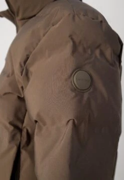 Lindbergh CROPPED SEAMLESS PUFFER JACKET - Winter Jacket - Khaki -Indicode Men Wear Shop c57dea535d68433f8bec2c2f609fbe0f