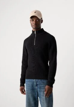 Indicode Jeans ZIP - Jumper - Black -Indicode Men Wear Shop c7ecfa44800e43b4a27cc3e3217fbbf7