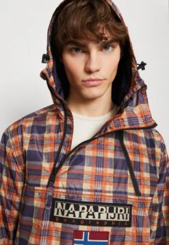 Napapijri X Liberty Northfarer Lib Unisex - Windbreaker - Cab Blue Cab -Indicode Men Wear Shop c8d8005f280f4891838dcf23a036befa