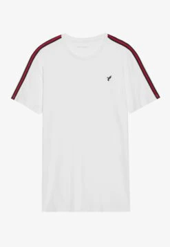 Pier One 2 PACK - Print T-shirt - Bright White,mottled Light Grey -Indicode Men Wear Shop c8e1a945210945ceb8b3cada7790d9a9