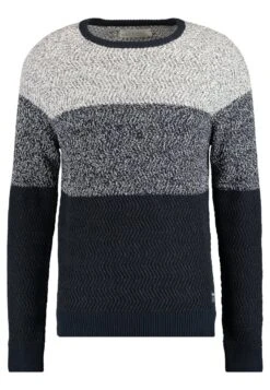 Pier One Jumper - Mottled Dark Blue -Indicode Men Wear Shop c8f93d02b4b443e6ac7cd96909fe7651