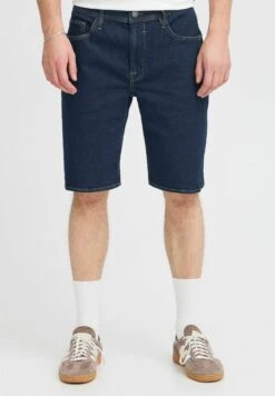 Blend BHTWISTER DENIM SLIM/ REGULAR FIT - Denim Shorts - Denim Dark Blue