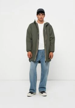 K-Way LE VRAI EIFFEL EAST UNISEX - Winter Coat - Green Blackish -Indicode Men Wear Shop cb35bb7551e8467b8a4bb64b9e25100b