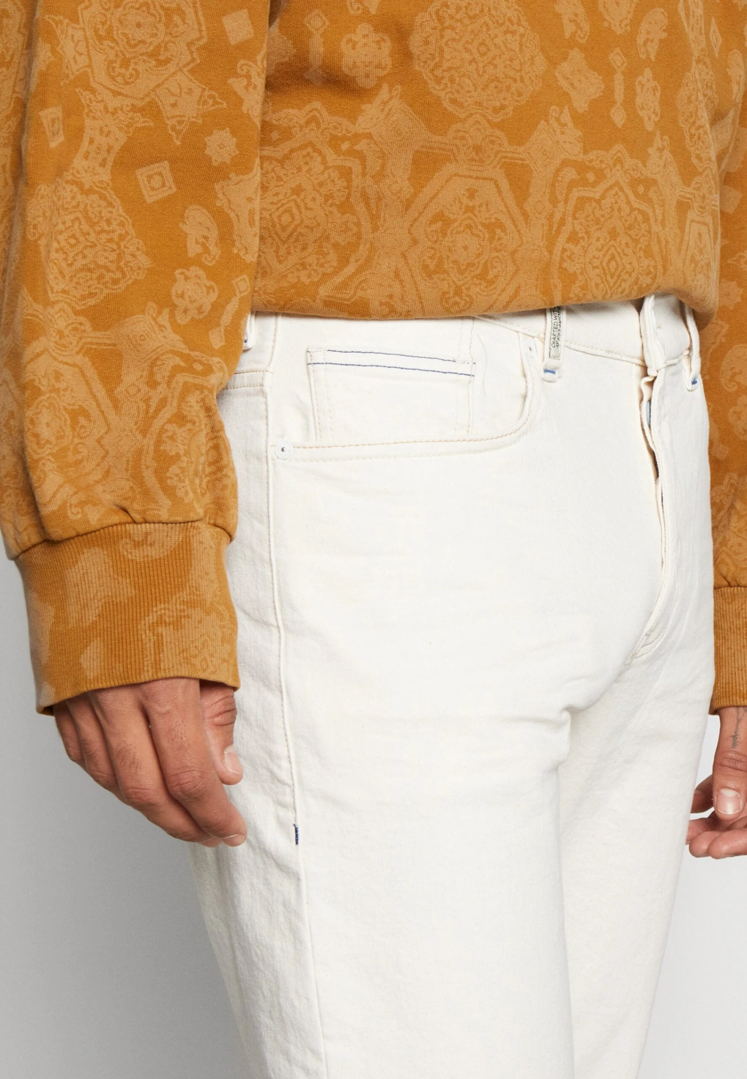 Scotch & Soda The Drop Regular Tapered Forget Me Not - Jeans Tapered Fit - Beige 6 Scotch & Soda The Drop Regular Tapered Forget Me Not - Jeans Tapered Fit - Beige - Image 6