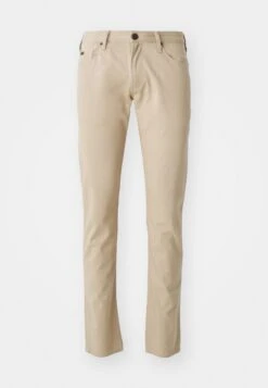 Emporio Armani 5 POCKETS PANT - Slim Fit Jeans - Beige -Indicode Men Wear Shop cc6edfe60b92414884f5231efaf4cdf4