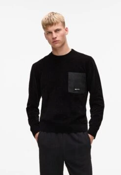 Karl Lagerfeld Jeans FLUFFY - Jumper - Black
