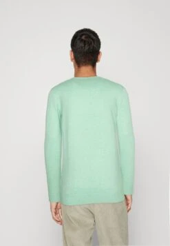 Scotch & Soda Essentials Blend Crewneck- Jumper - Bay Melange -Indicode Men Wear Shop d05d4ec155444cd287246023a1371387