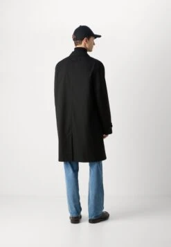 Hugo MAVER - Classic Coat - Black -Indicode Men Wear Shop d0ce8c95d2694553bc30bad6f608f928