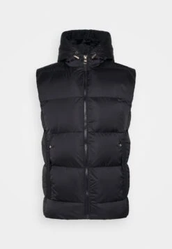 Alfrez Gilet - Waistcoat - Black -Indicode Men Wear Shop d12dd45169504e69b66f8c9d1c77abfa