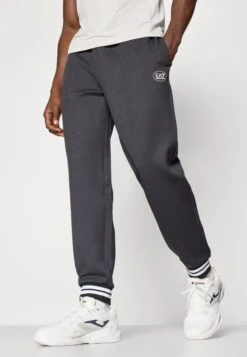EA7 Emporio Armani TENNIS CLUB PANTS - Tracksuit Bottoms - Black -Indicode Men Wear Shop d1ebf3b737f94003be228f0f5761fb8c